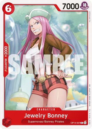 Image of Jewelry Bonney (OP14-007) - The Azure Sea's Seven