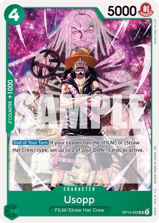 Image of Usopp (OP14-022) - The Azure Sea's Seven