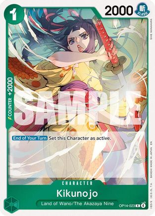 Image of Kikunojo - OP14-023 (OP14-023) - The Azure Sea's Seven