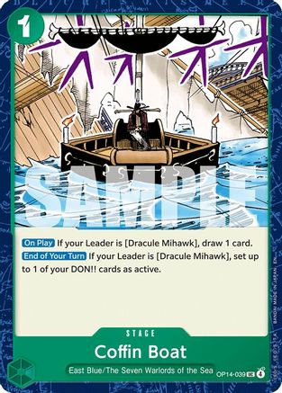 Image of Coffin Boat (OP14-039) - The Azure Sea's Seven