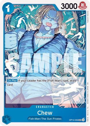 Image of Chew (OP14-050) - The Azure Sea's Seven