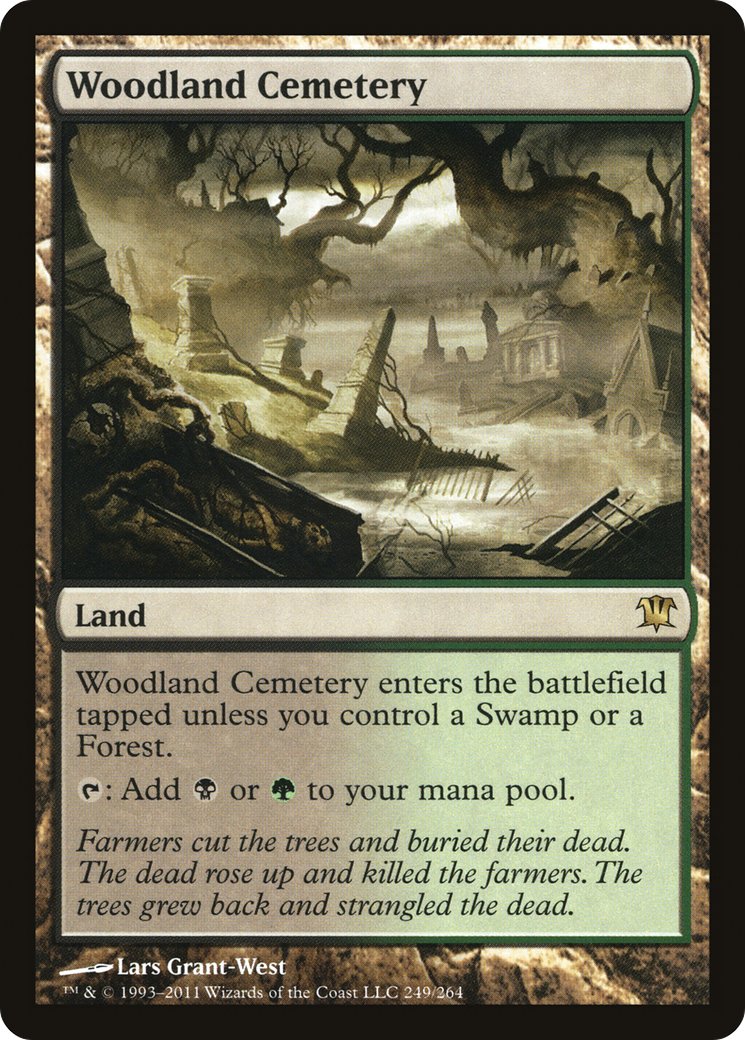 Image of Woodland Cemetery (ISD-249) - Innistrad