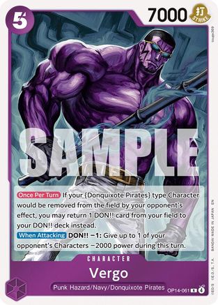 Image of Vergo (OP14-061) - The Azure Sea's Seven Foil