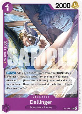 Image of Dellinger (OP14-067) - The Azure Sea's Seven