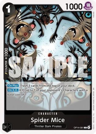 Image of Spider Mice (OP14-081) - The Azure Sea's Seven