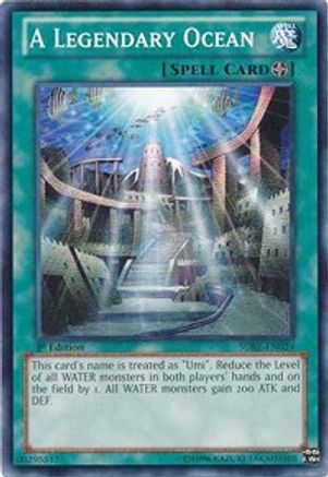 Image of A Legendary Ocean (SDRE-EN024) - Structure Deck: Realm of the Sea Emperor 1st Edition