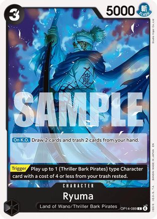 Image of Ryuma (OP14-089) - The Azure Sea's Seven