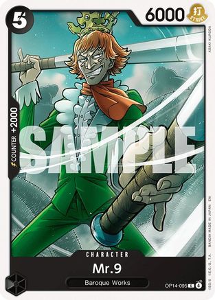 Image of Mr.9 (OP14-095) - The Azure Sea's Seven