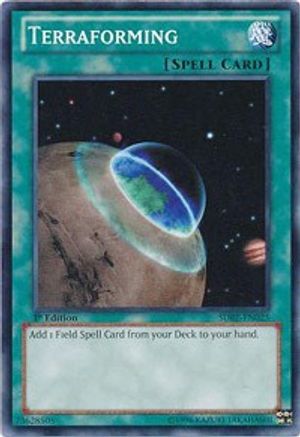 Image of Terraforming (SDRE-EN025) - Structure Deck: Realm of the Sea Emperor 1st Edition