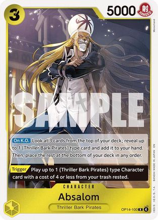 Image of Absalom (OP14-100) - The Azure Sea's Seven Foil