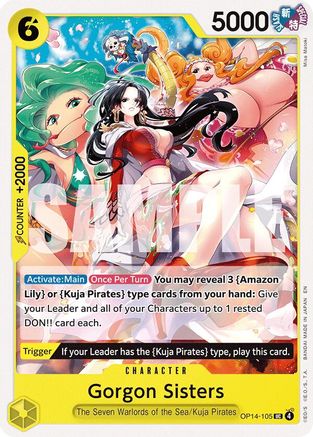 Image of Gorgon Sisters (OP14-105) - The Azure Sea's Seven