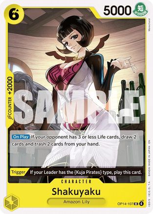 Image of Shakuyaku (OP14-107) - The Azure Sea's Seven
