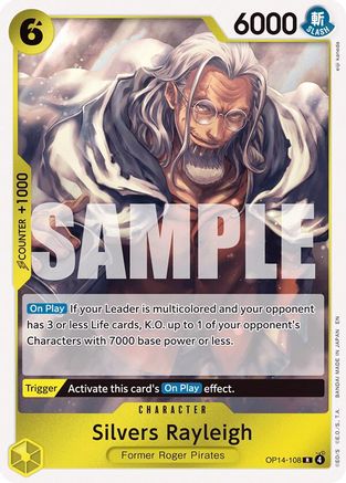 Image of Silvers Rayleigh (OP14-108) - The Azure Sea's Seven Foil