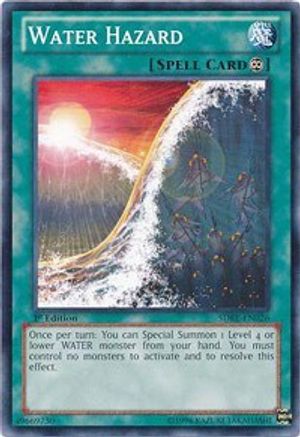 Image of Water Hazard (SDRE-EN026) - Structure Deck: Realm of the Sea Emperor 1st Edition