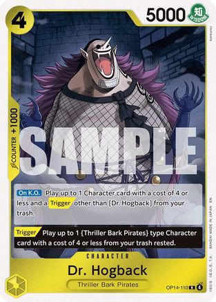 Image of Dr. Hogback (OP14-110) - The Azure Sea's Seven Foil