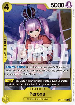 Image of Perona - OP14-111 (OP14-111) - The Azure Sea's Seven Foil