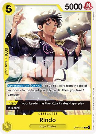 Image of Rindo (OP14-115) - The Azure Sea's Seven