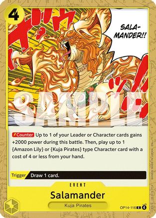 Image of Salamander (OP14-116) - The Azure Sea's Seven