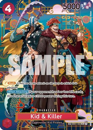Image of Kid & Killer - EB01-003 (SP) (EB01-003) - The Azure Sea's Seven Foil