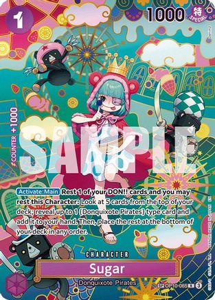 Image of Sugar - OP10-065 (SP) (OP10-065) - The Azure Sea's Seven Foil