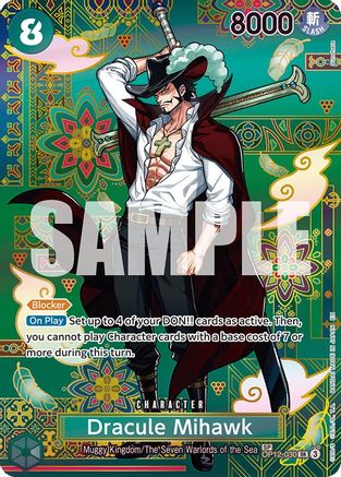 Image of Dracule Mihawk - OP12-030 (SP) (OP12-030) - The Azure Sea's Seven Foil