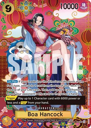 Image of Boa Hancock - OP14-112 (SP) (OP14-112) - The Azure Sea's Seven Foil