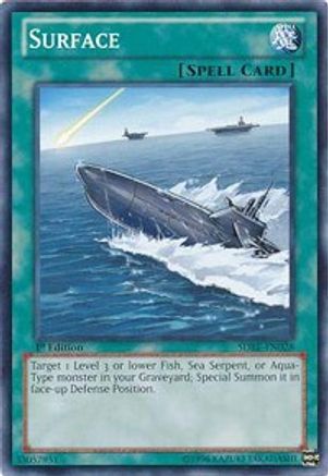 Image of Surface (SDRE-EN028) - Structure Deck: Realm of the Sea Emperor 1st Edition