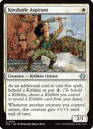 Image of Kinsbaile Aspirant (ECL-021) - Lorwyn Eclipsed