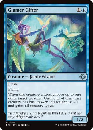 Image of Glamer Gifter (ECL-049) - Lorwyn Eclipsed
