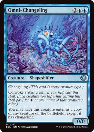Image of Omni-Changeling (ECL-062) - Lorwyn Eclipsed