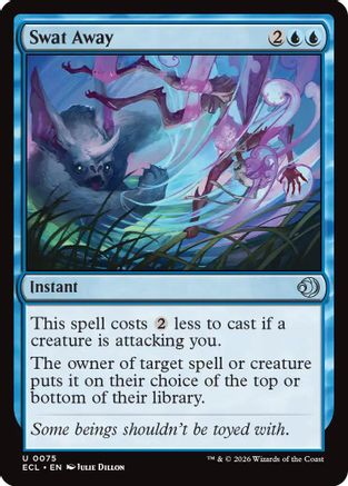 Image of Swat Away (ECL-075) - Lorwyn Eclipsed Foil