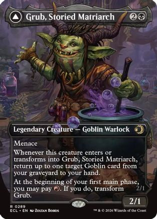Image of Grub, Storied Matriarch (Borderless) (ECL-289) - Lorwyn Eclipsed