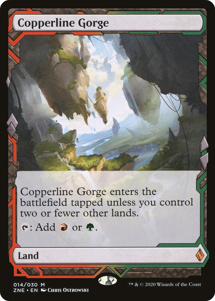 Image of Copperline Gorge (ZNE-014) - Zendikar Rising Expeditions