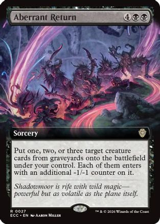 Image of Aberrant Return (Extended Art) (ECC-027) - Commander: Lorwyn Eclipsed