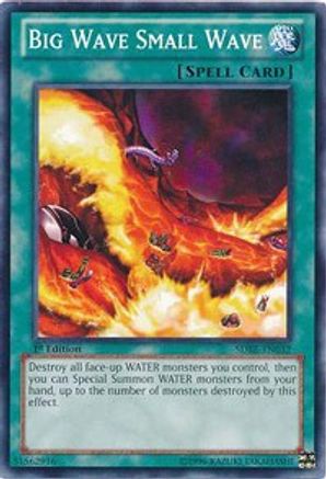 Image of Big Wave Small Wave (SDRE-EN032) - Structure Deck: Realm of the Sea Emperor 1st Edition
