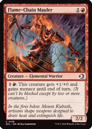 Image of Flame-Chain Mauler (ECL-138) - Lorwyn Eclipsed