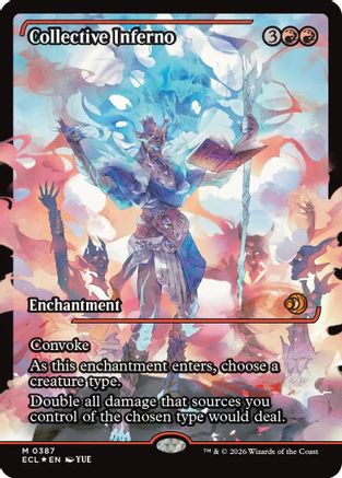 Image of Collective Inferno (Showcase) (ECL-387) - Lorwyn Eclipsed Foil