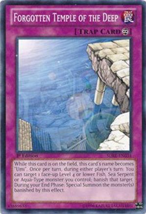 Image of Forgotten Temple of the Deep (SDRE-EN034) - Structure Deck: Realm of the Sea Emperor 1st Edition