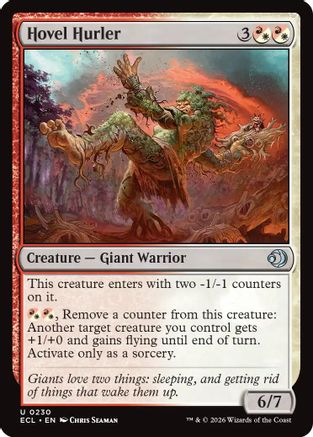 Image of Hovel Hurler (ECL-230) - Lorwyn Eclipsed Foil
