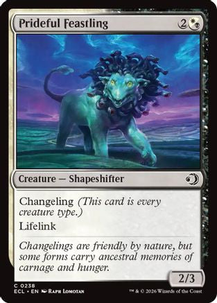 Image of Prideful Feastling (ECL-238) - Lorwyn Eclipsed Foil