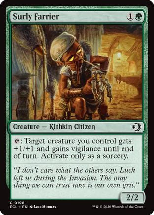 Image of Surly Farrier (ECL-196) - Lorwyn Eclipsed