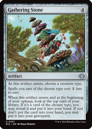 Image of Gathering Stone (ECL-257) - Lorwyn Eclipsed