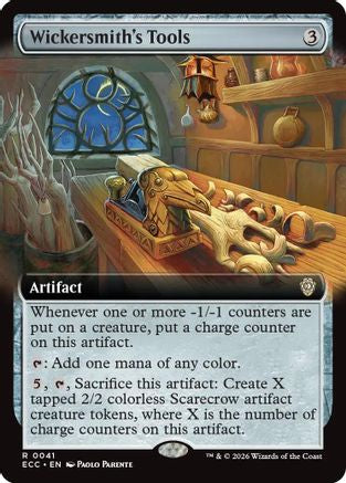 Image of Wickersmith's Tools (Extended Art) (ECC-041) - Commander: Lorwyn Eclipsed