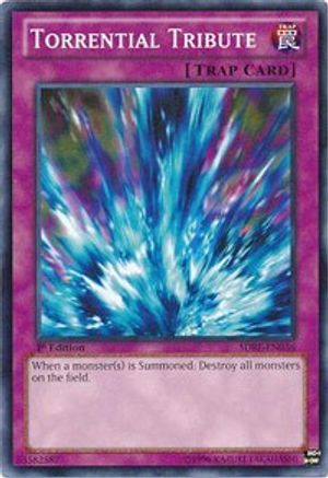 Image of Torrential Tribute (SDRE-EN036) - Structure Deck: Realm of the Sea Emperor 1st Edition