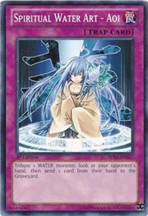 Image of Spiritual Water Art - Aoi (SDRE-EN037) - Structure Deck: Realm of the Sea Emperor 1st Edition