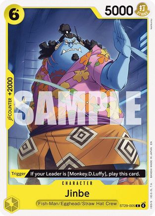 Image of Jinbe (ST29-005) - Starter Deck 29: Egghead