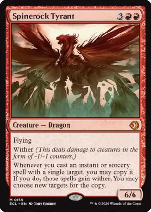 Image of Spinerock Tyrant (ECL-159) - Lorwyn Eclipsed Foil
