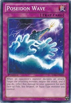 Image of Poseidon Wave (SDRE-EN039) - Structure Deck: Realm of the Sea Emperor 1st Edition