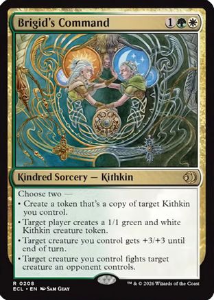 Image of Brigid's Command (ECL-208) - Lorwyn Eclipsed