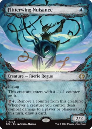 Image of Flitterwing Nuisance (Showcase) (ECL-304) - Lorwyn Eclipsed